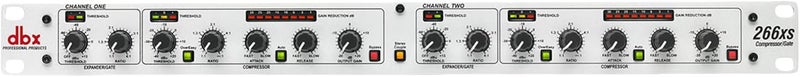 DBX 266XS Dual Compressor/Gate for Professional Audio Control - Image 1